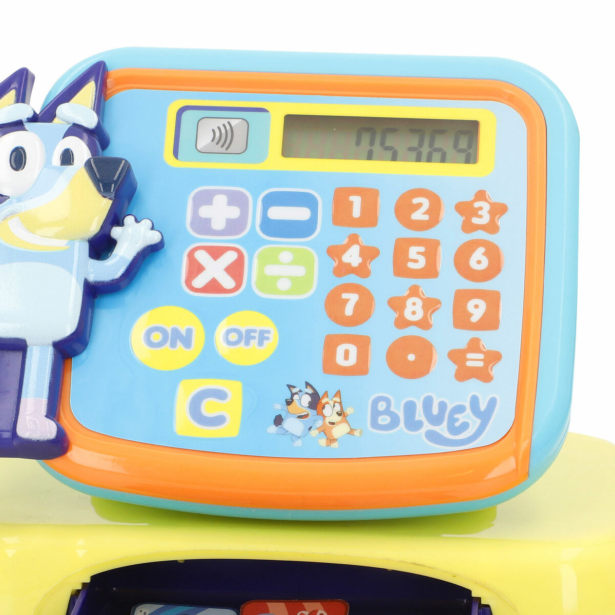 Toy Cash Register Bluey 19 x 15 x 13 cm (4 Units)