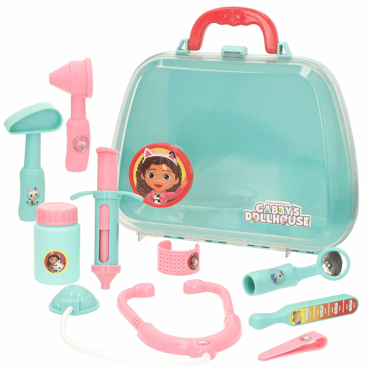 Toy Medical Case with Accessories Gabby’s Dollhouse (4 Units)