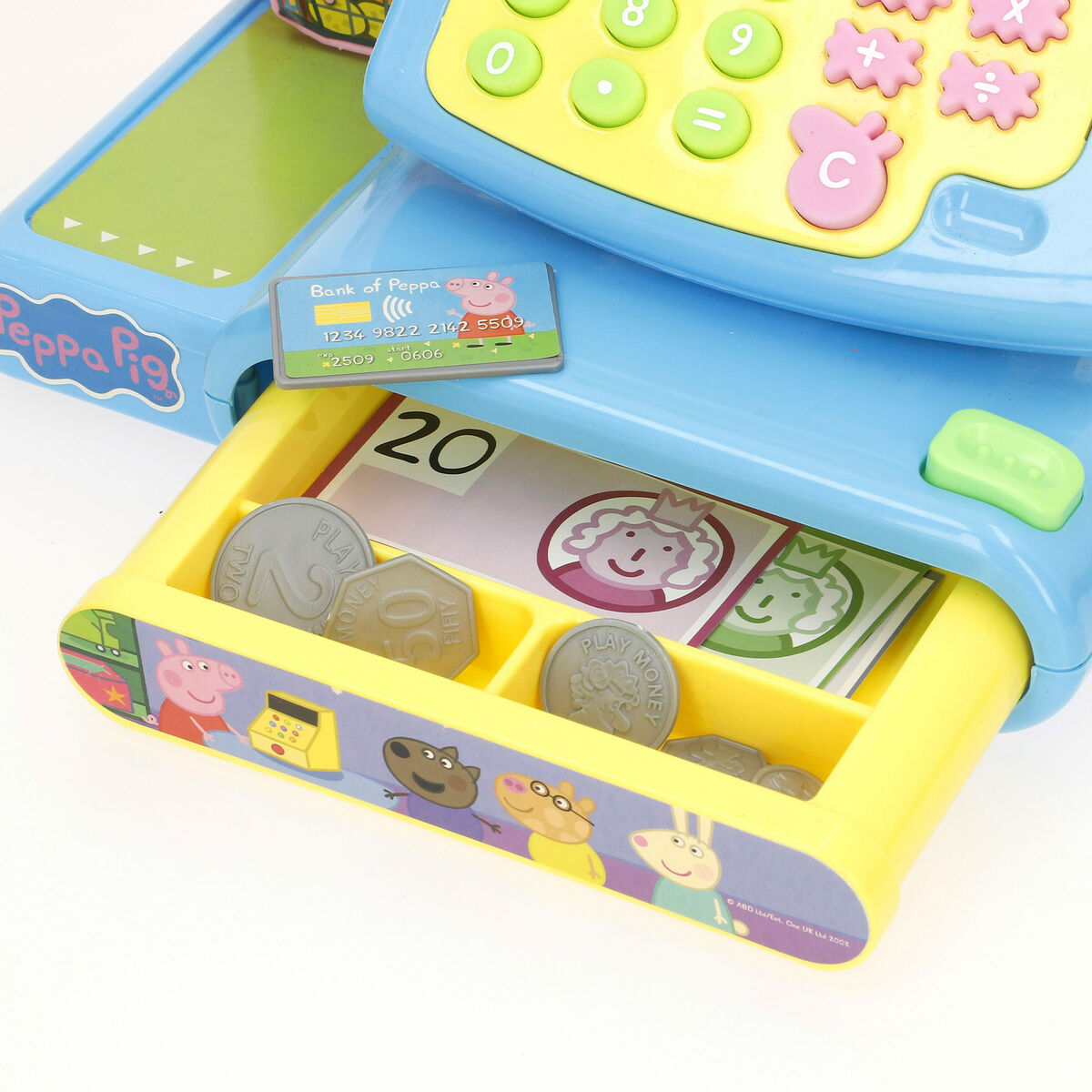 Toy Cash Register Peppa Pig 19 x 15 x 13 cm (4 Units)