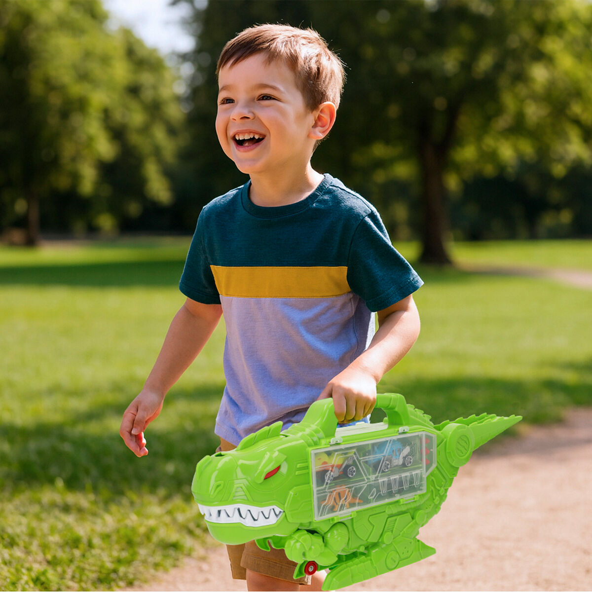 Case Teamsterz Dinosaur (4 Units)