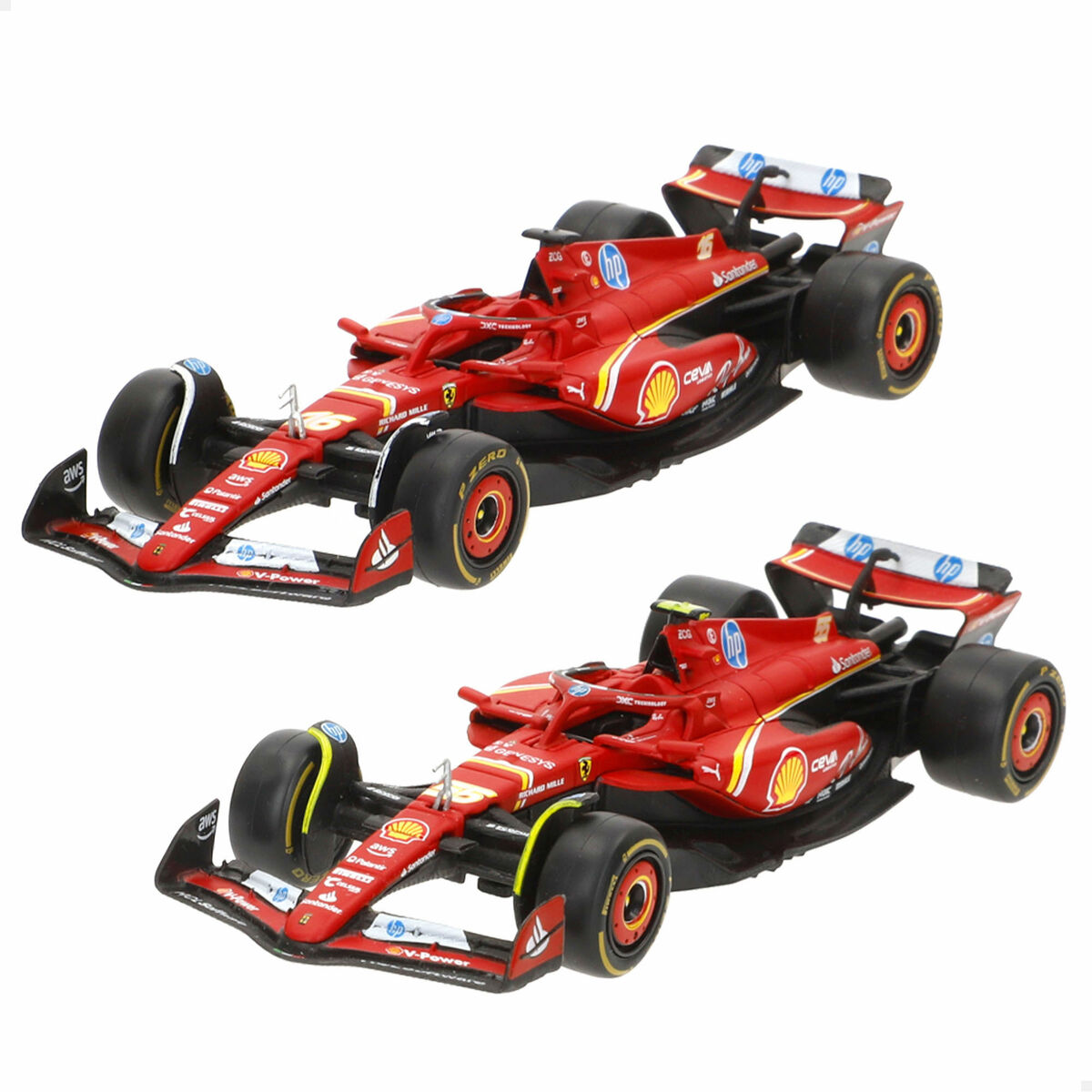 Toy car Ferrari F1 2024 SF24 (6 Units)