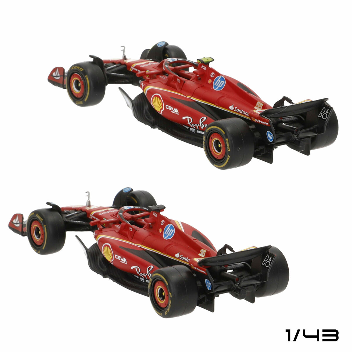 Toy car Ferrari F1 2024 SF24 (6 Units)