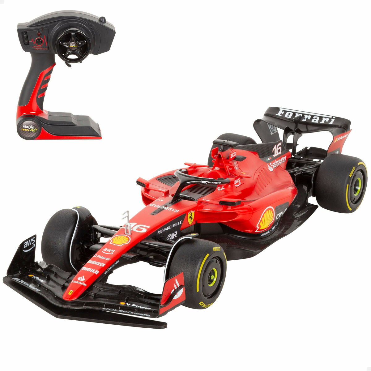Remote-Controlled Car Ferrari F1 2023 1:10 (2 Units)