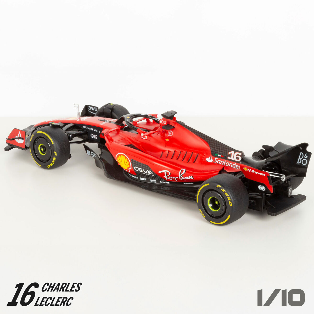 Remote-Controlled Car Ferrari F1 2023 1:10 (2 Units)