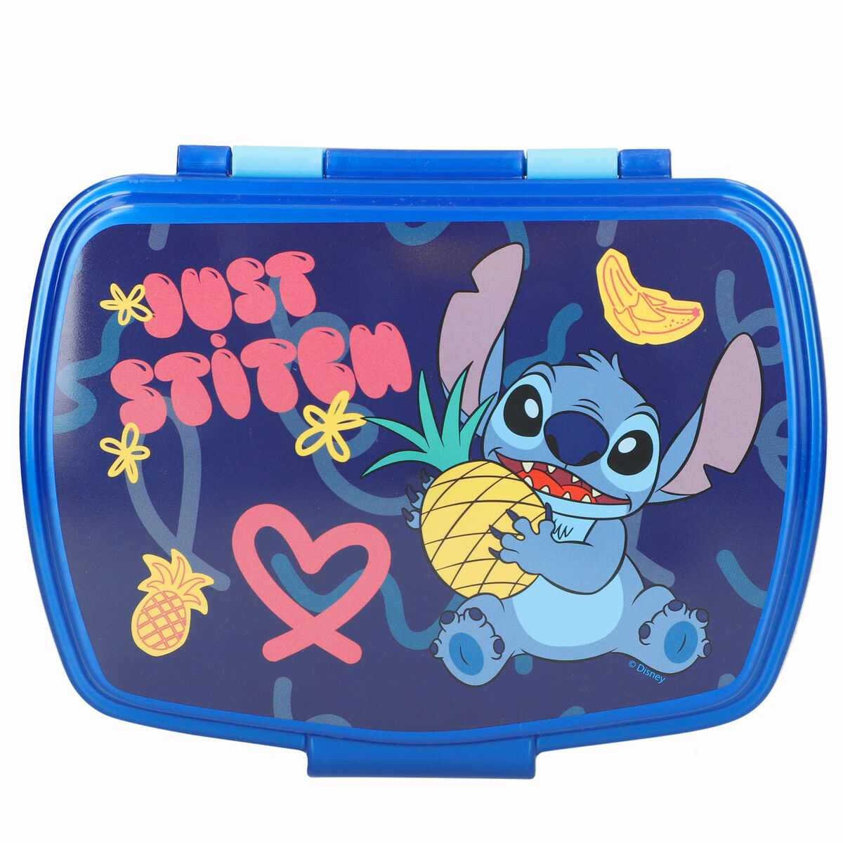 Lunch box Stitch 380 ml 17 x 5,5 x 13,5 cm Bottle (6 Units)
