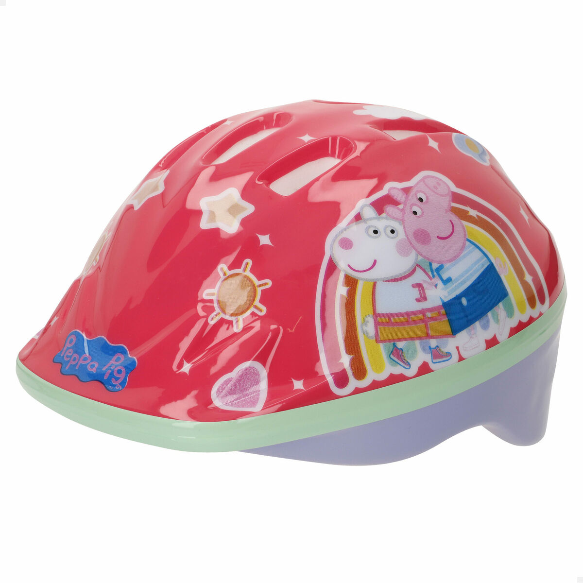 Children’s Cycling Helmet Peppa Pig Red 48-52 cm