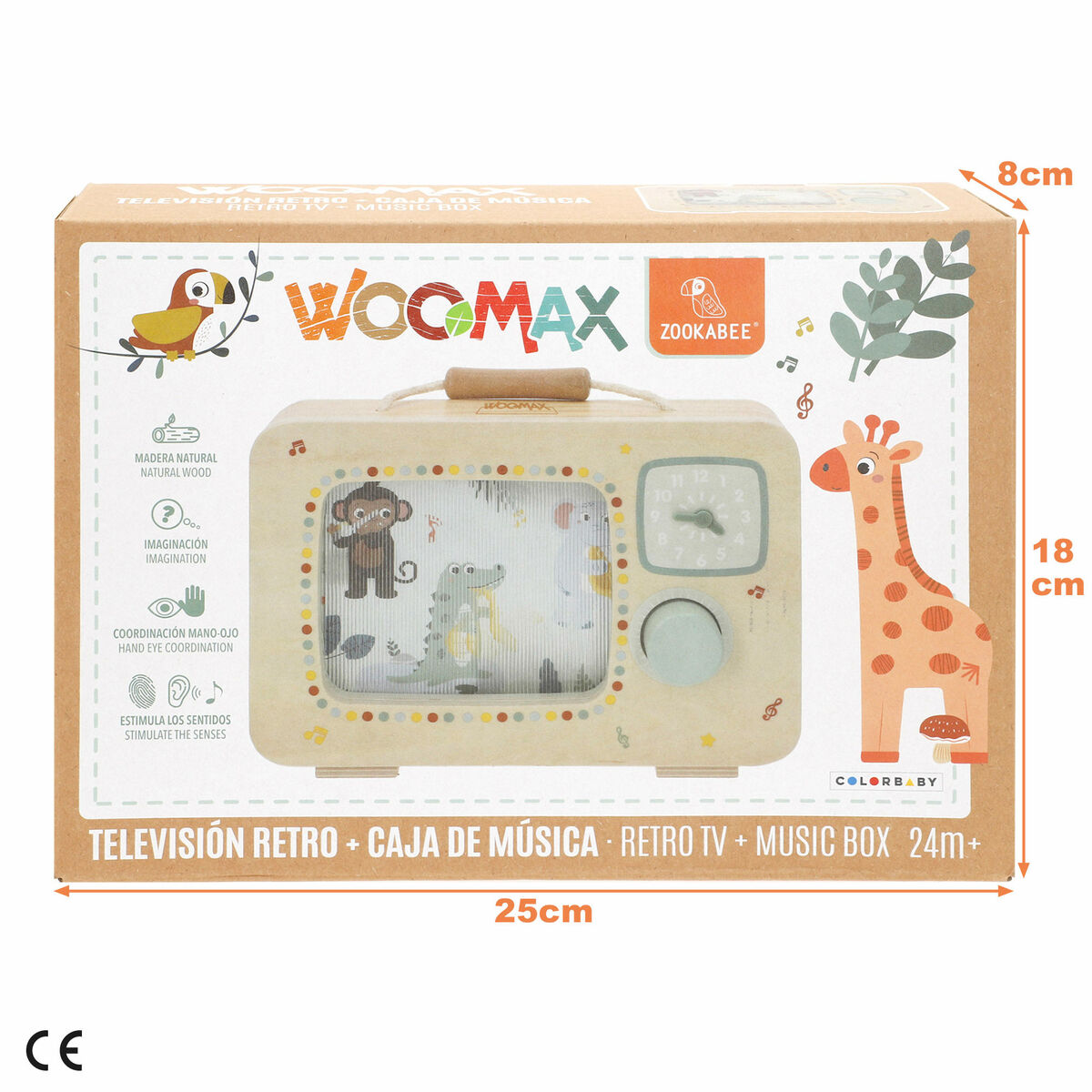Interactive Toy Woomax 24 x 17 x 5 cm (4 Units)