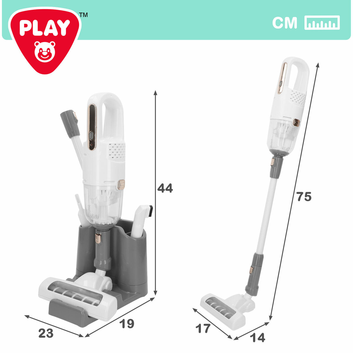 Toy vacuum cleaner PlayGo 17 X 75 X 14 CM 7 Pieces (2 Units)