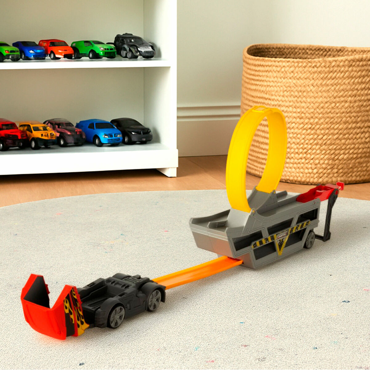 Vehicle Carrier Truck Teamsterz 81 X 30 X 9 CM (3 Units)