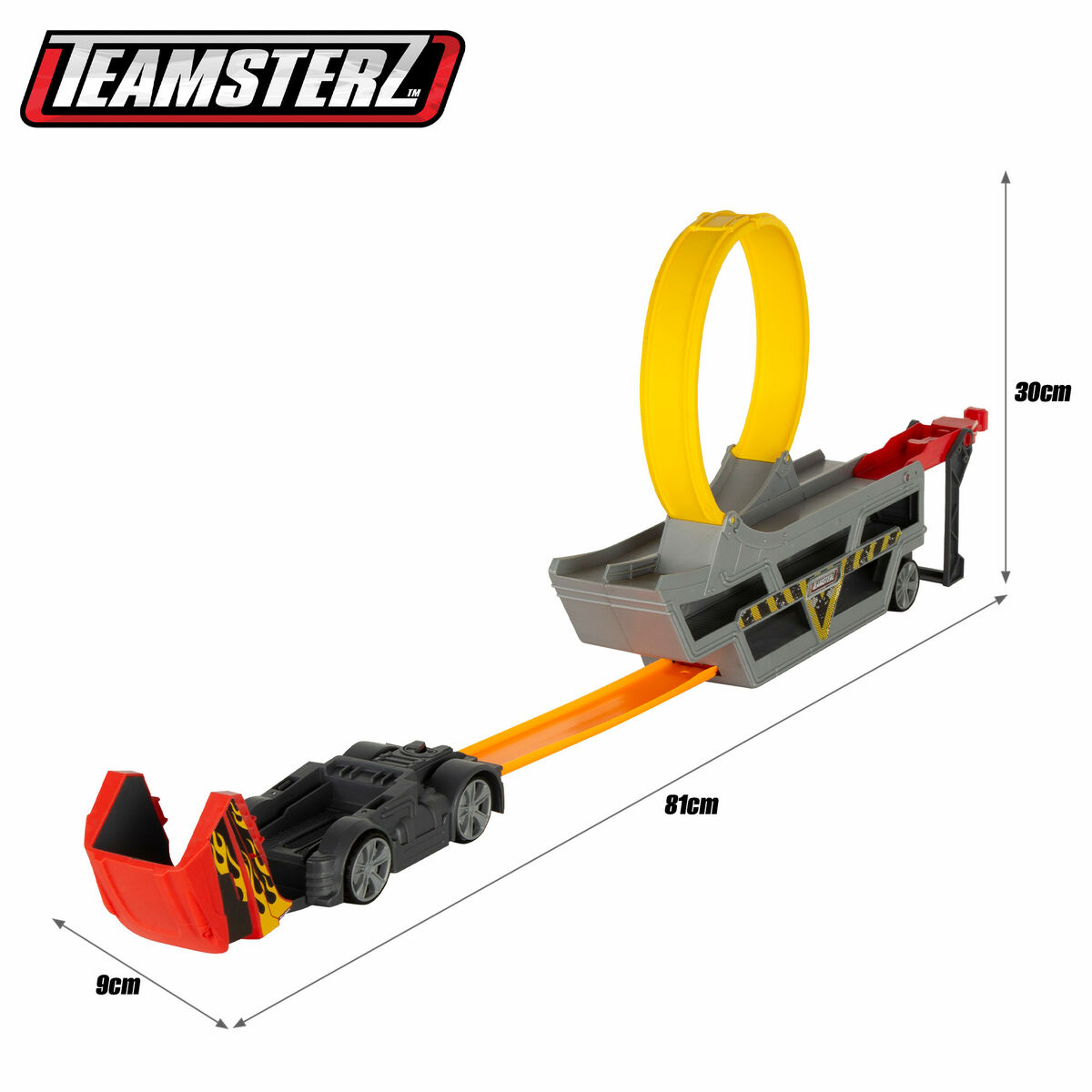 Vehicle Carrier Truck Teamsterz 81 X 30 X 9 CM (3 Units)