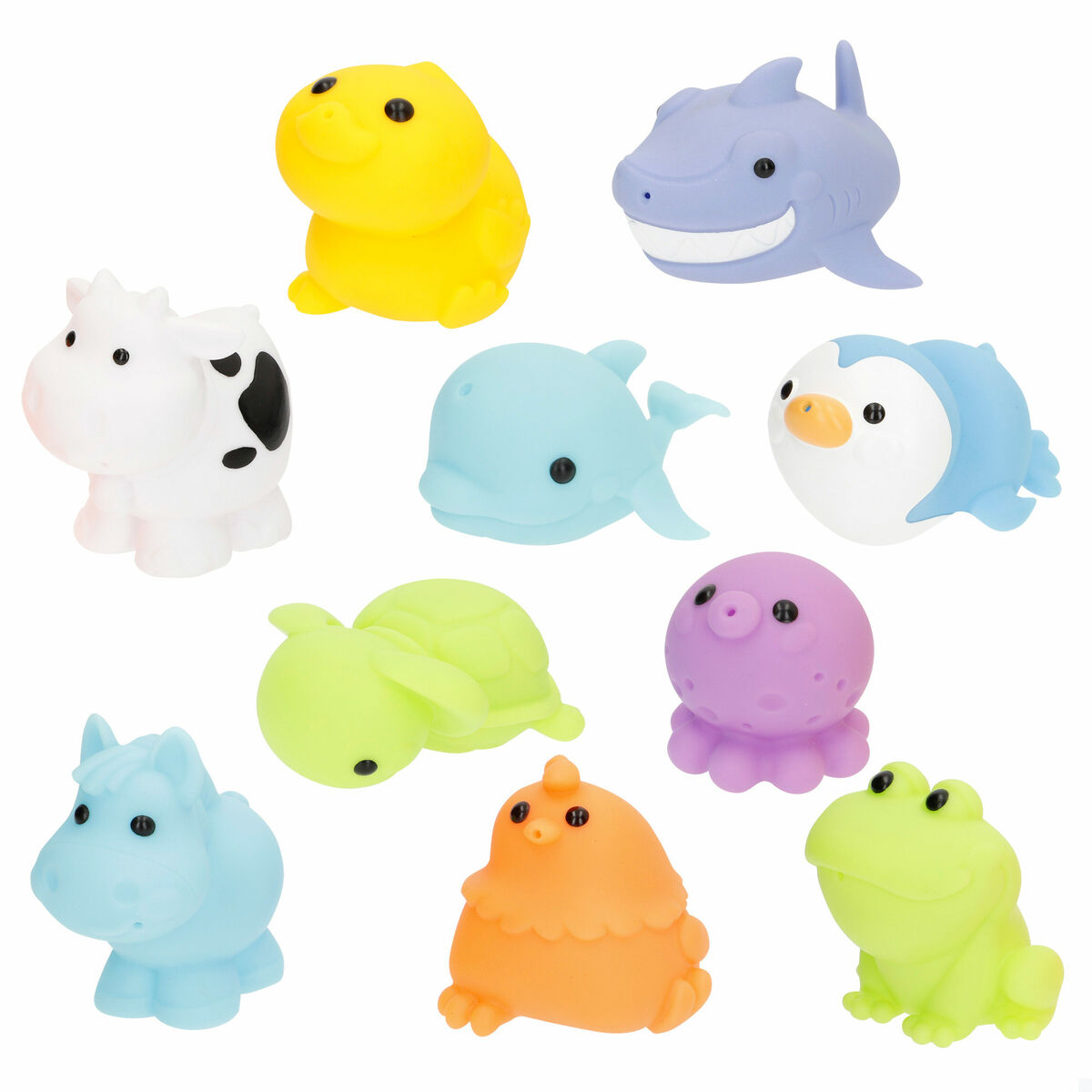 Set of Bath time Animals Winfun 6 X 4,5 X 8 CM 4 Units