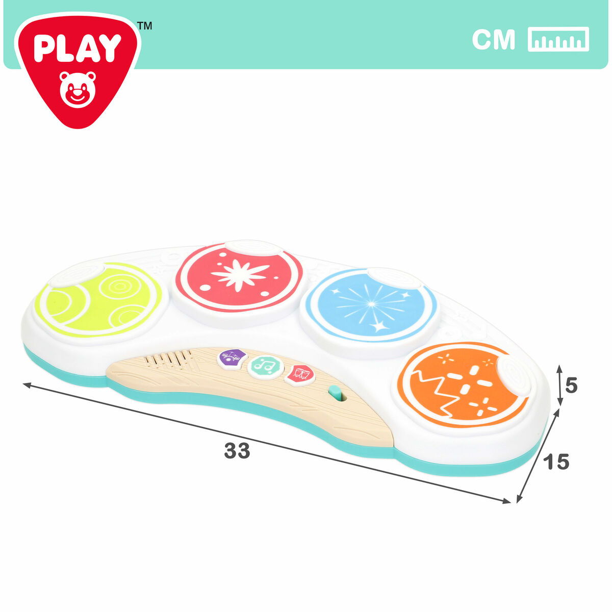 Musical Toy PlayGo 33 X 5 X 15 CM (4 Units)