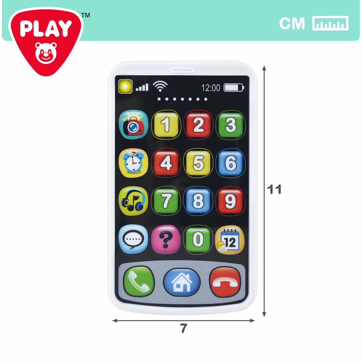 Toy telephone PlayGo 7 X 11 X 2 CM (6 Units)