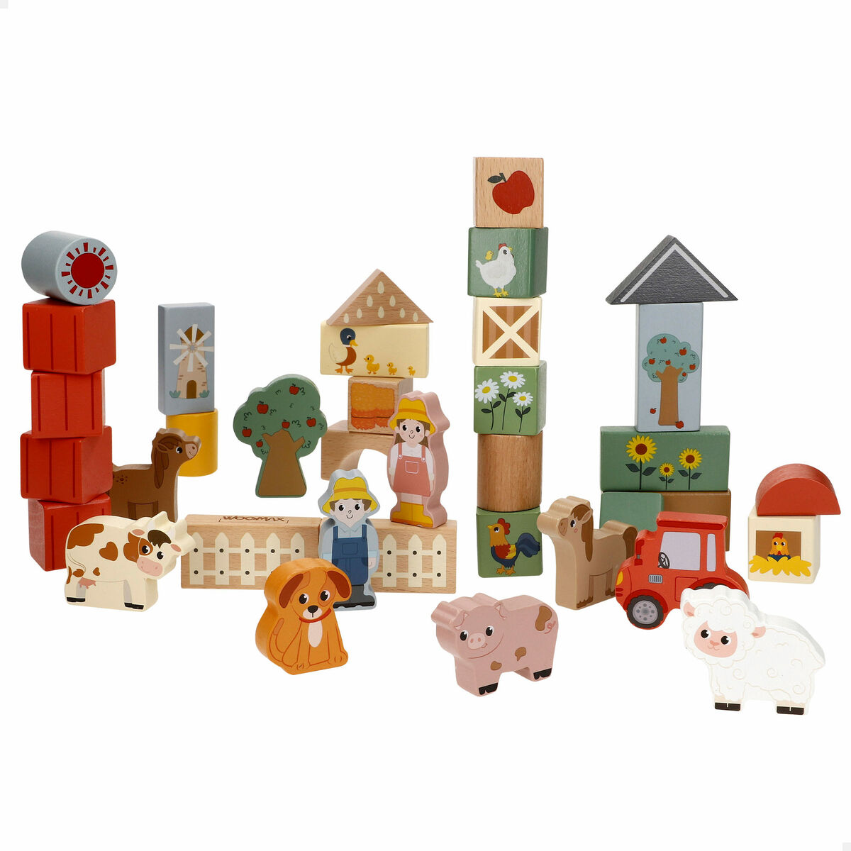 Building Blocks Woomax 36 Pieces