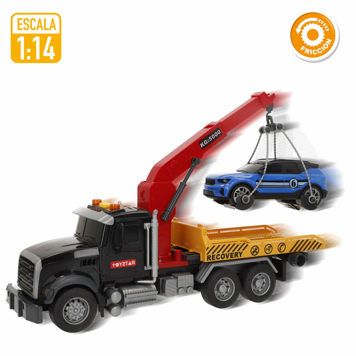 Crane Lorry Speed & Go 31 X 17 X 10 CM (6 Units)