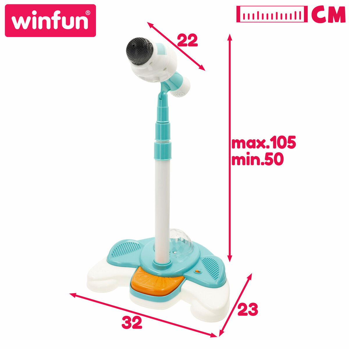 Karaoke Microphone Winfun 2 Units