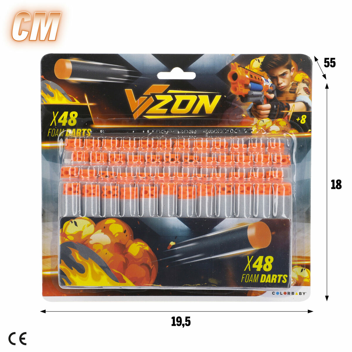 Darts Colorbaby V-ZONE