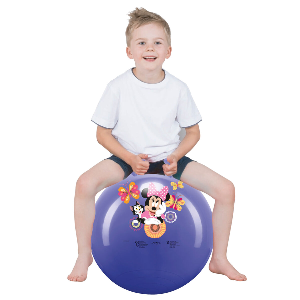 Jumping Ball Minnie Mouse Purple (10 Units)