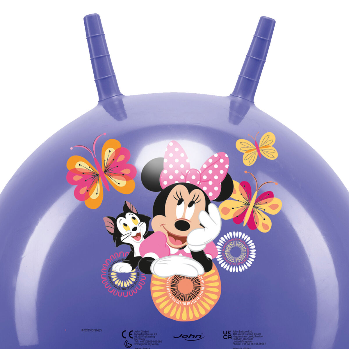Jumping Ball Minnie Mouse Purple (10 Units)