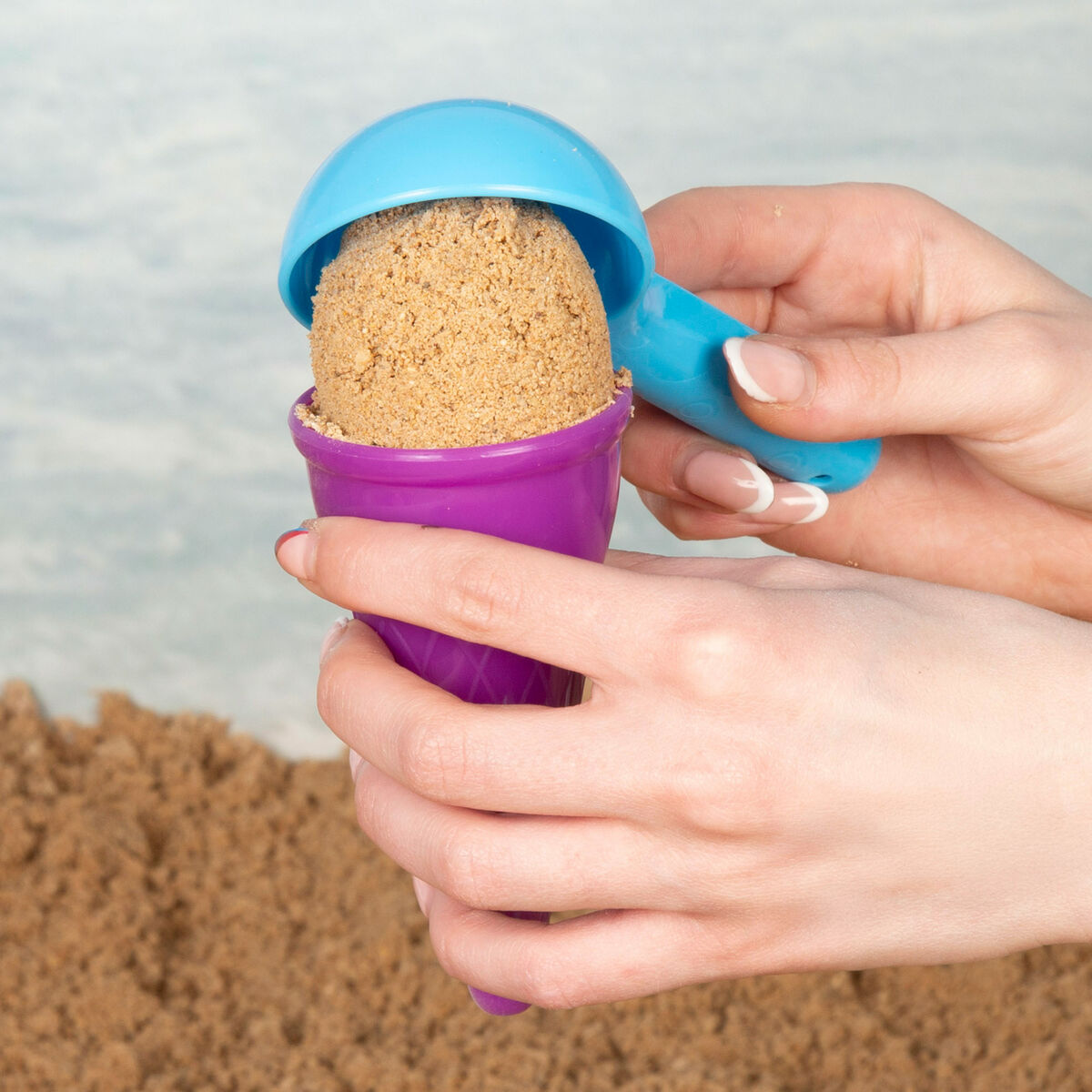 Beach toys set Colorbaby 48 X 16 X 32 CM (6 Units)