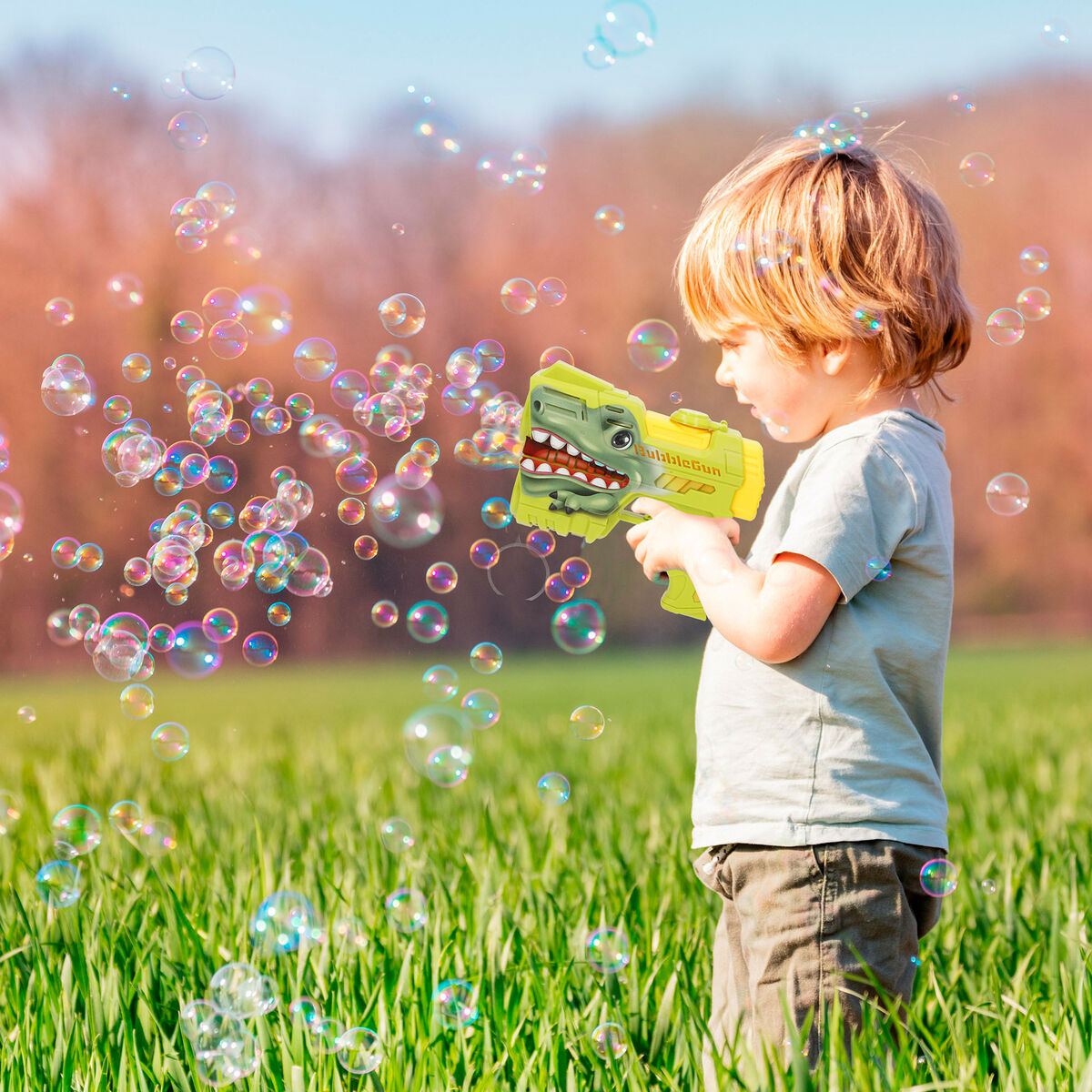 Bubble Blowing Game Colorbaby 20 x 17 x 7 cm (6 Units)