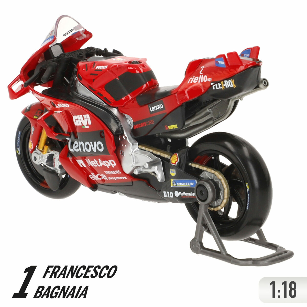 Motorcycle Maisto 2024 DUCATI LENOVO 12 X 8 X 4 CM