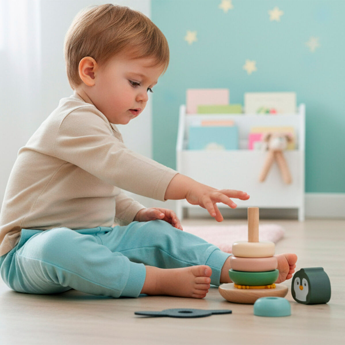 Wooden Game Woomax 22 x 22 x 6 cm (2 Units)