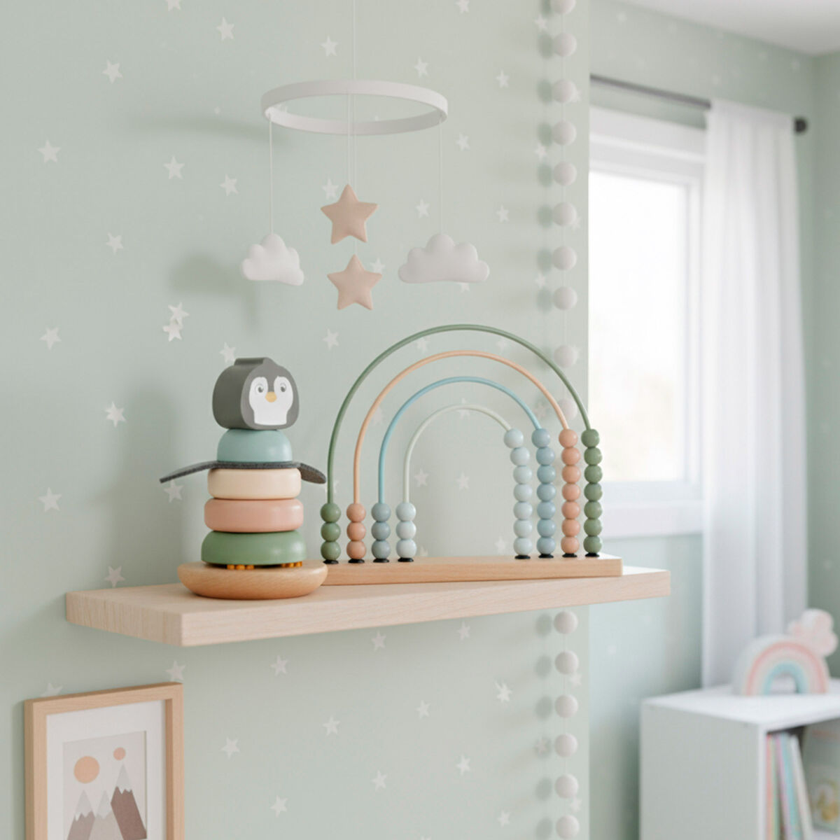 Wooden Game Woomax 22 x 22 x 6 cm (2 Units)