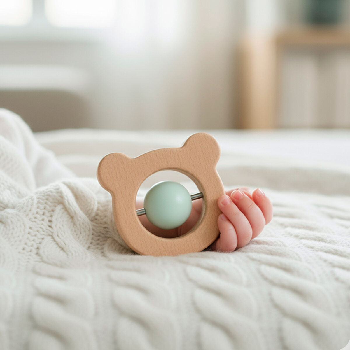 Set of rattles Woomax 13,5 X 9,5 X 4,5 CM (4 Units)