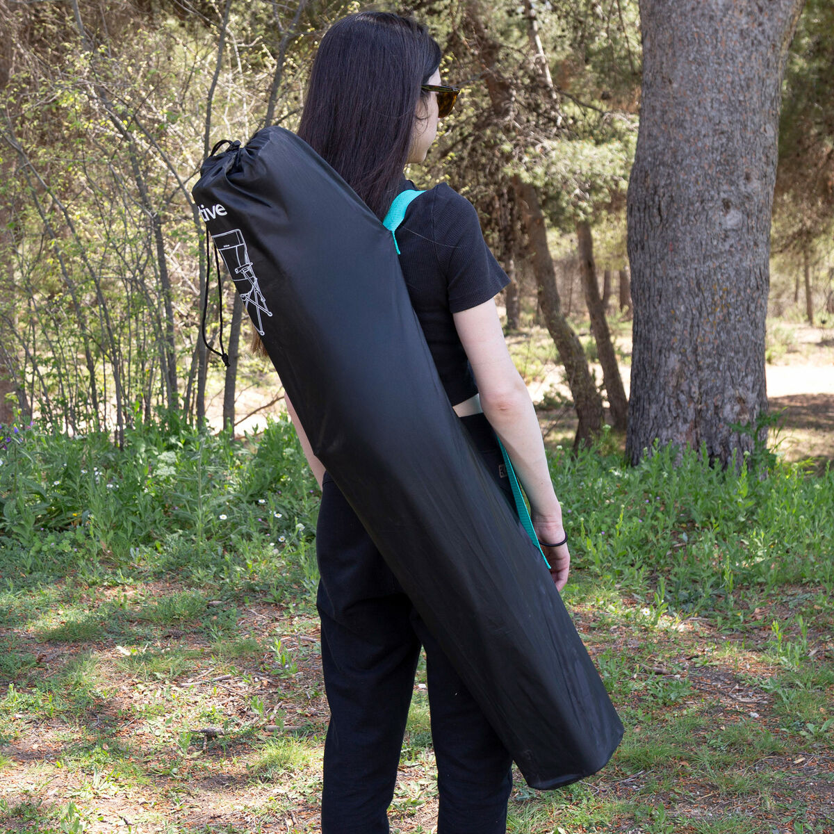 Folding Chair Aktive 48 X 102 X 48 CM (2 Units)