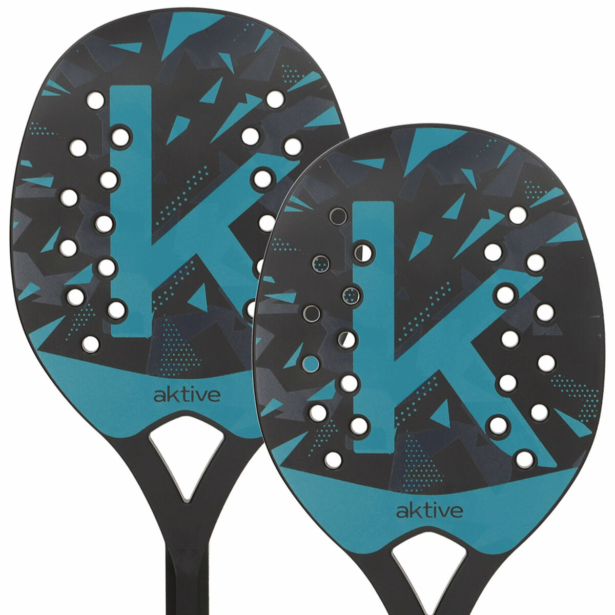 Beach Spades with Ball Aktive 22 X 47 X 3 CM (6 Units)