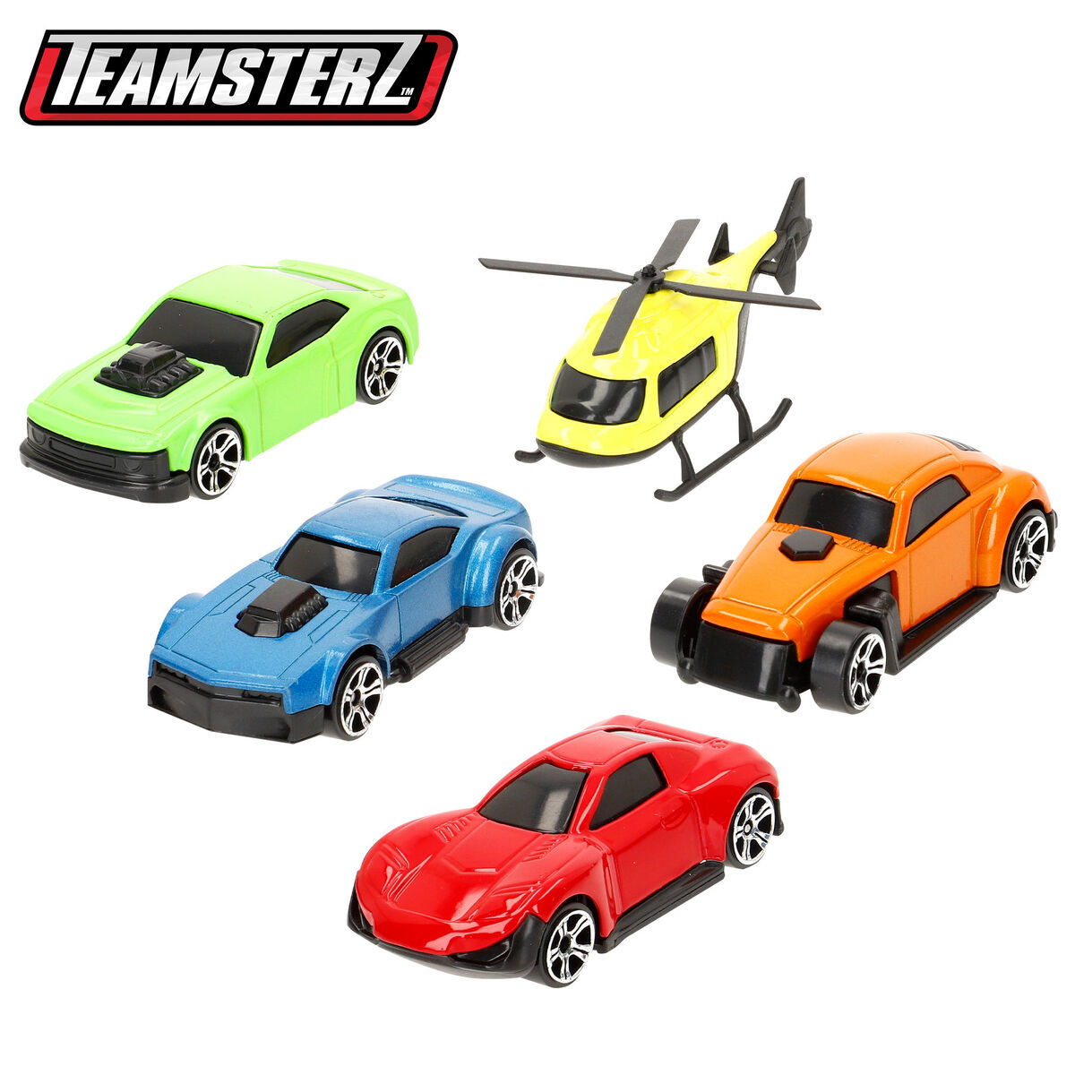 Car park with Cars 53 X 30 X 24 CM (2 Units)