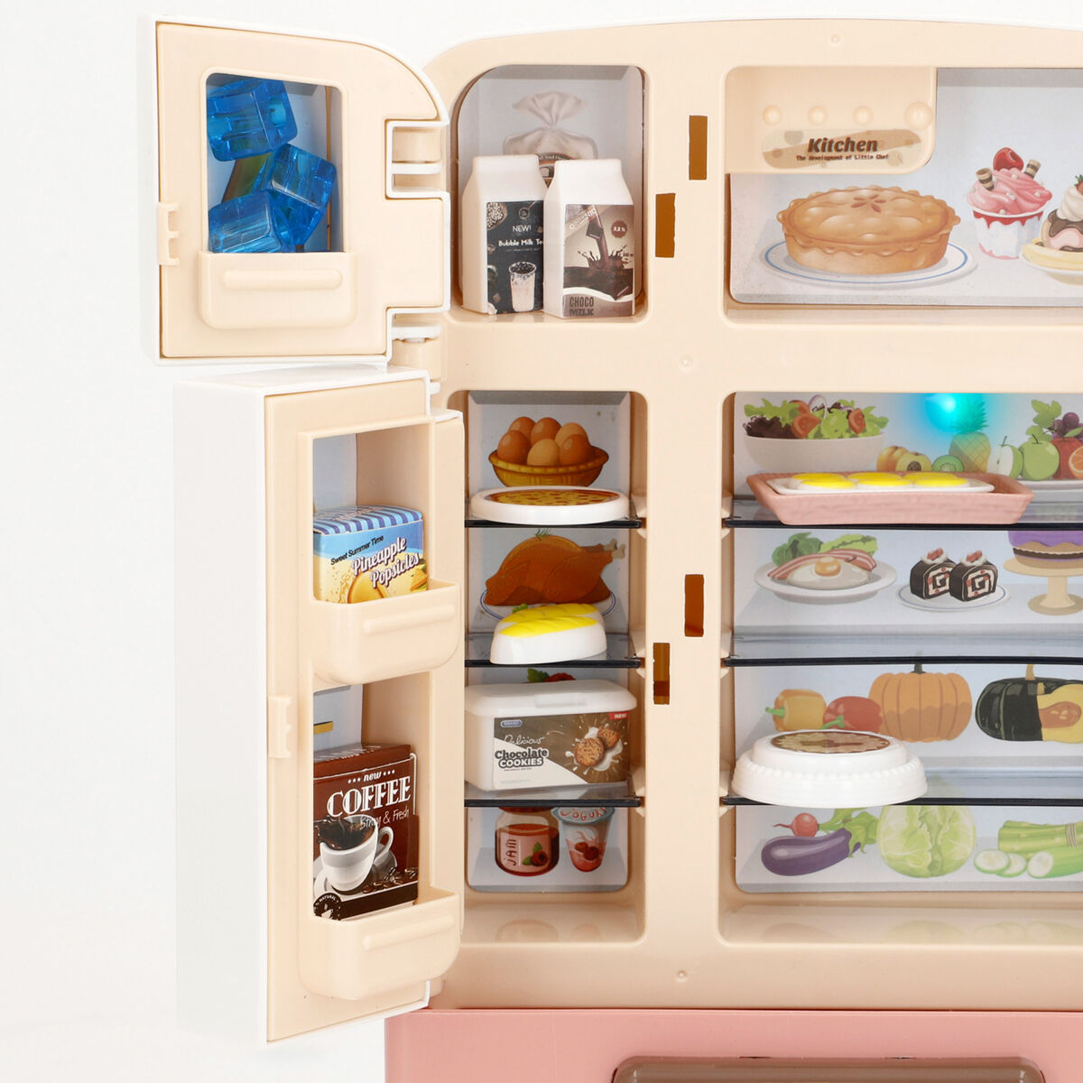 Toy refrigerator Colorbaby 17 X 25 X 8 CM 20 Pieces (4 Units)