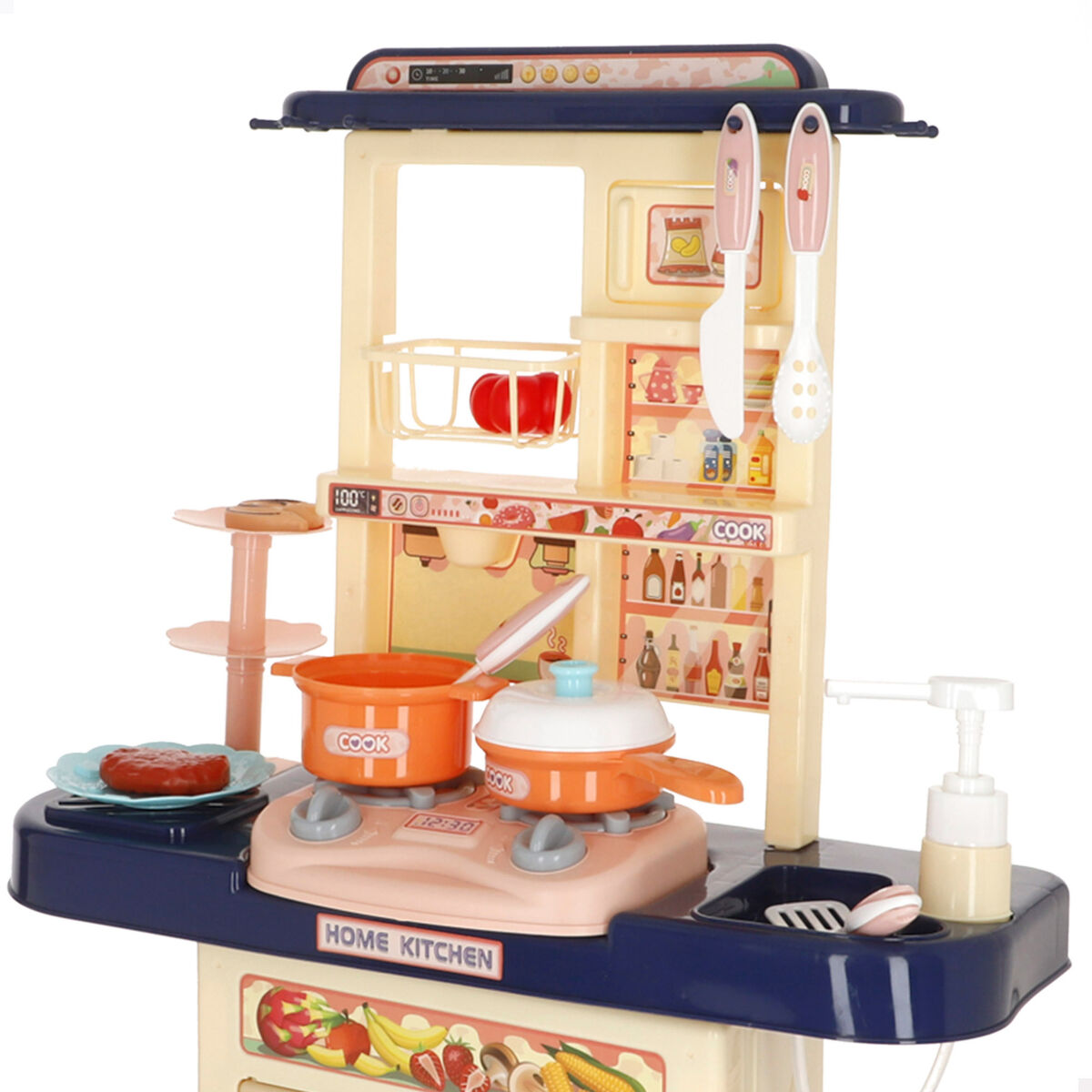 Toy kitchen Colorbaby 46 X 64 X 19 CM 11 Pieces (2 Units)