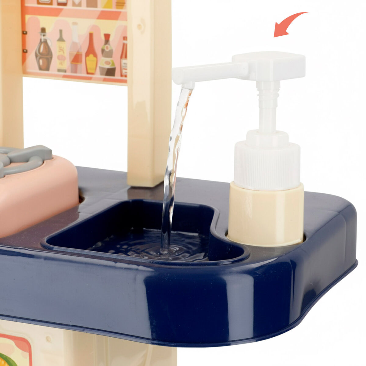 Toy kitchen Colorbaby 46 X 64 X 19 CM 11 Pieces (2 Units)