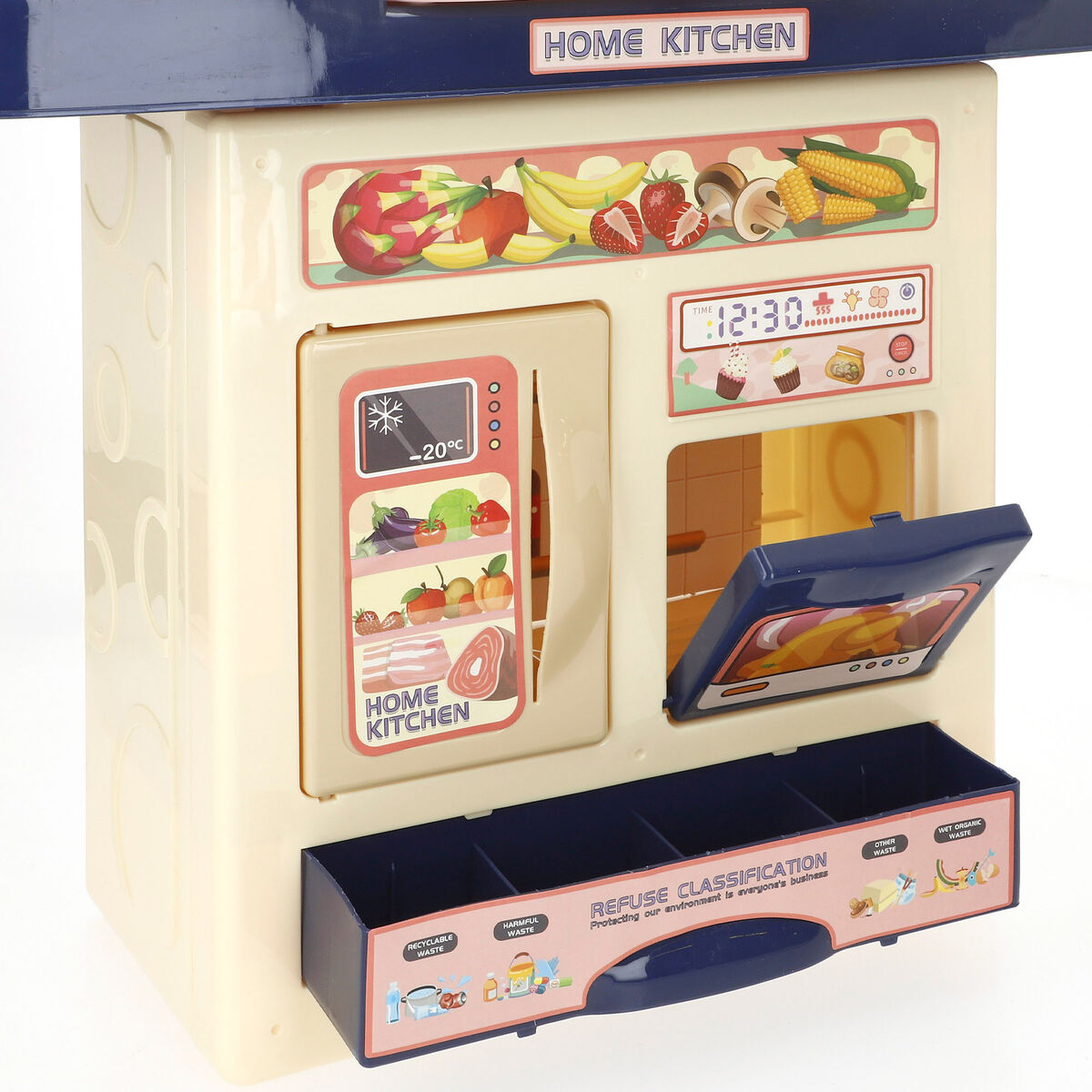 Toy kitchen Colorbaby 46 X 64 X 19 CM 11 Pieces (2 Units)