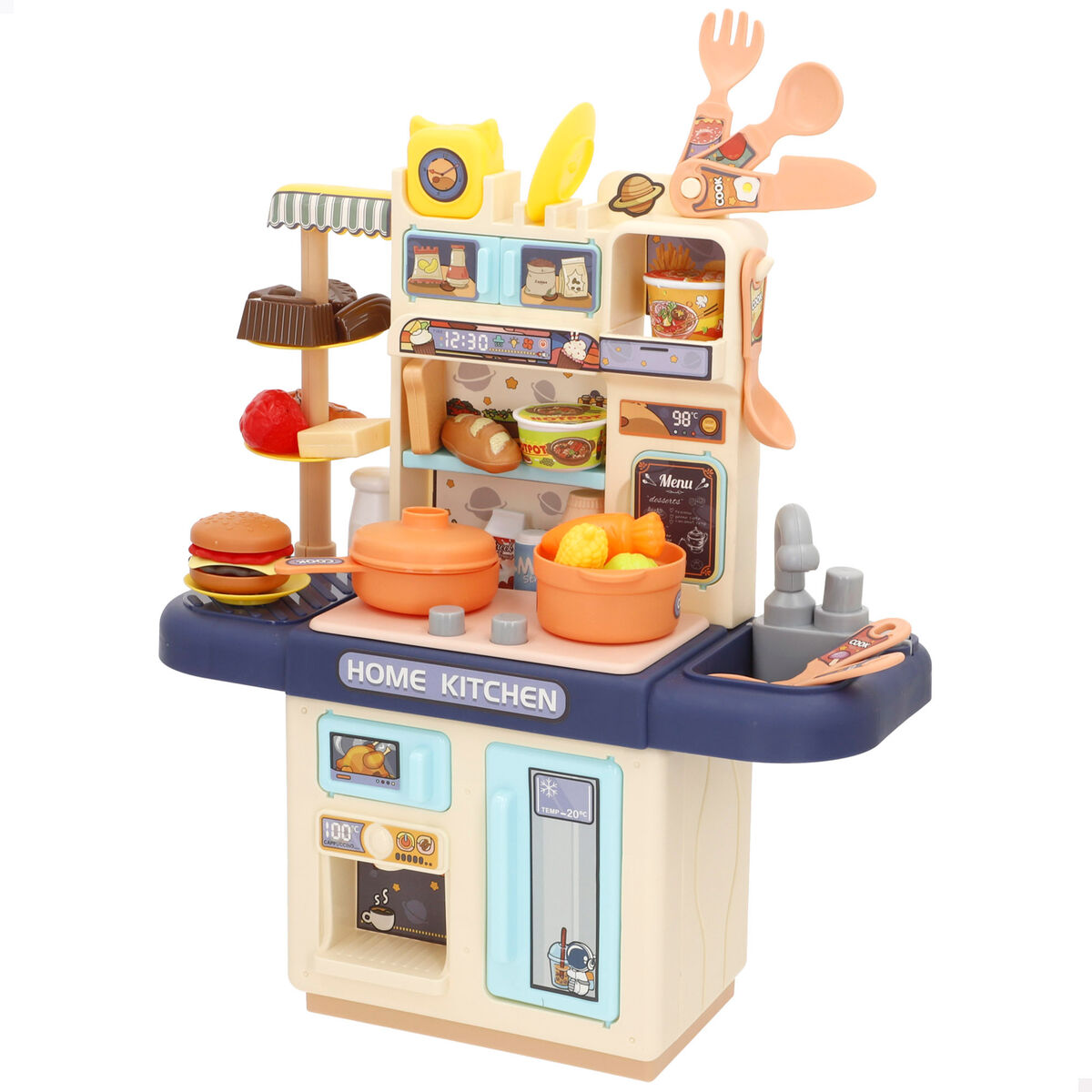 Toy kitchen Colorbaby 30 X 33 X 12 CM 30 Pieces (4 Units)