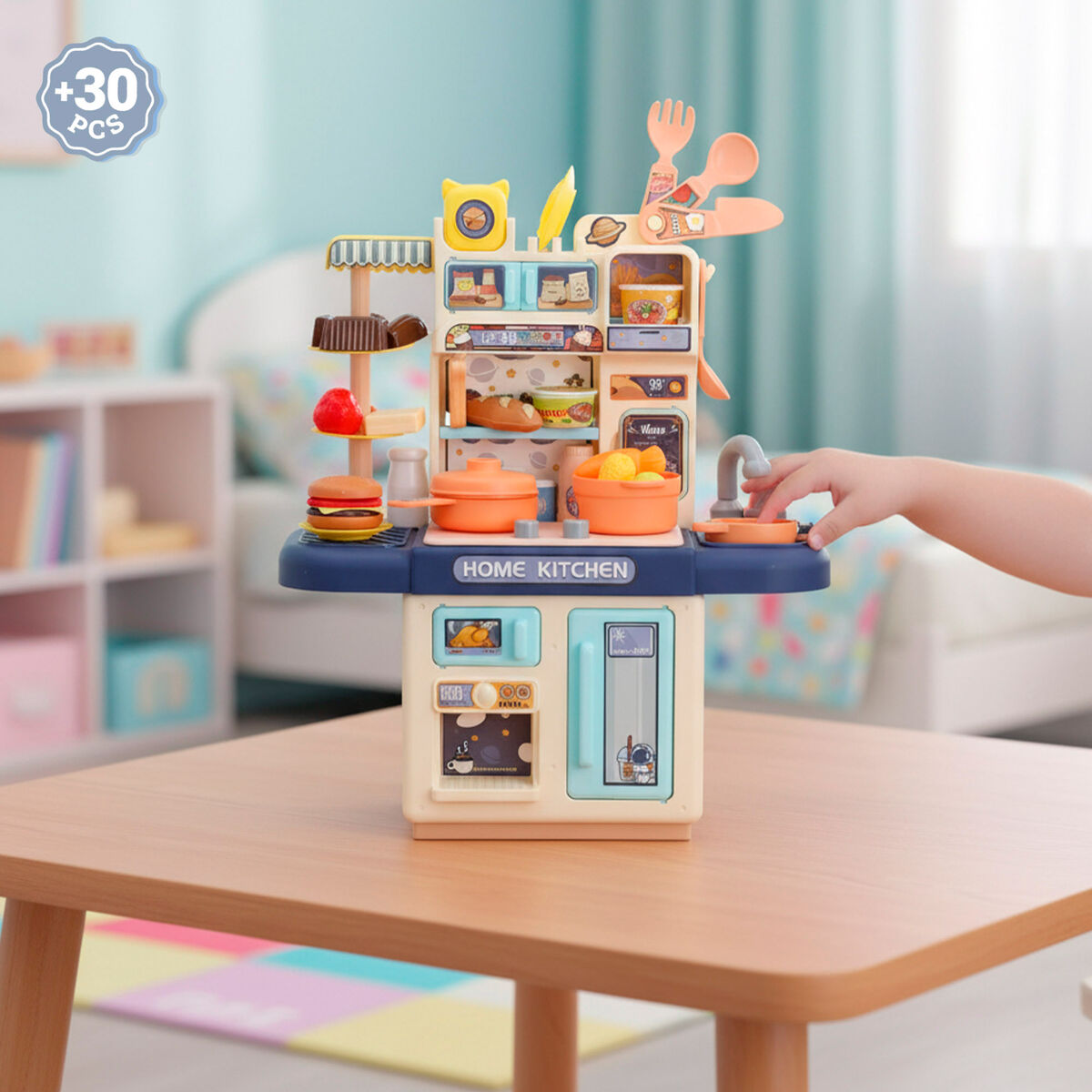Toy kitchen Colorbaby 30 X 33 X 12 CM 30 Pieces (4 Units)