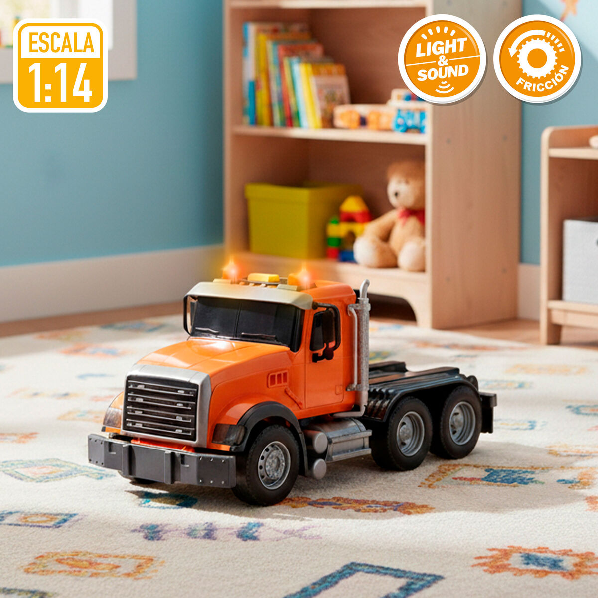 Vehicle Carrier Truck Speed & Go 53 X 15 X 10 CM (2 Units)