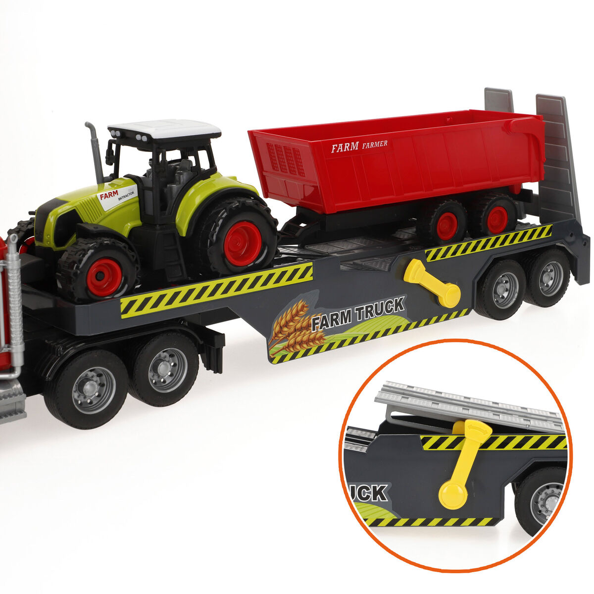 Vehicle Carrier Truck Speed & Go 53 X 15 X 10 CM (2 Units)