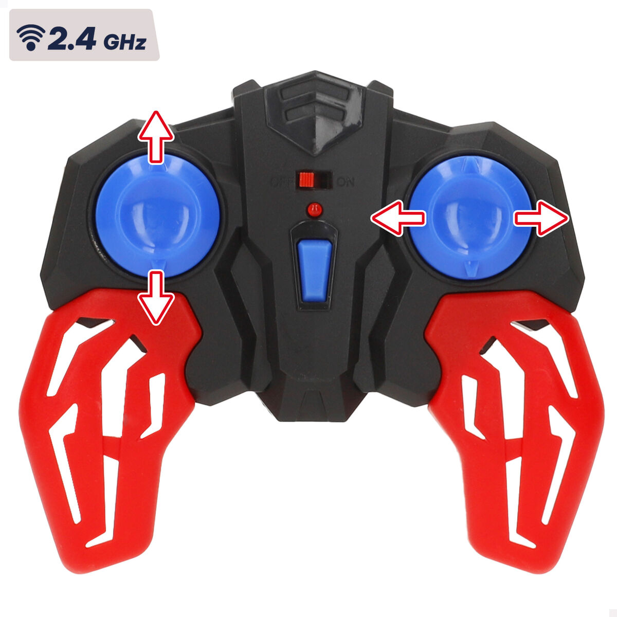 Remote-Controlled Car Speed & Go 15 x 11 x 15 cm (2 Units)