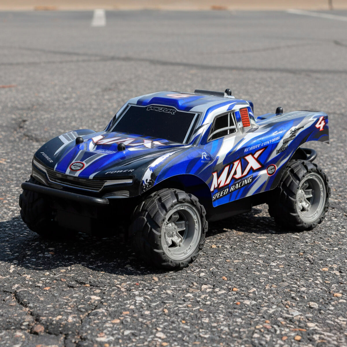 Remote-Controlled Car Speed & Go 1:18 22 x 10 x 13 cm (4 Units)