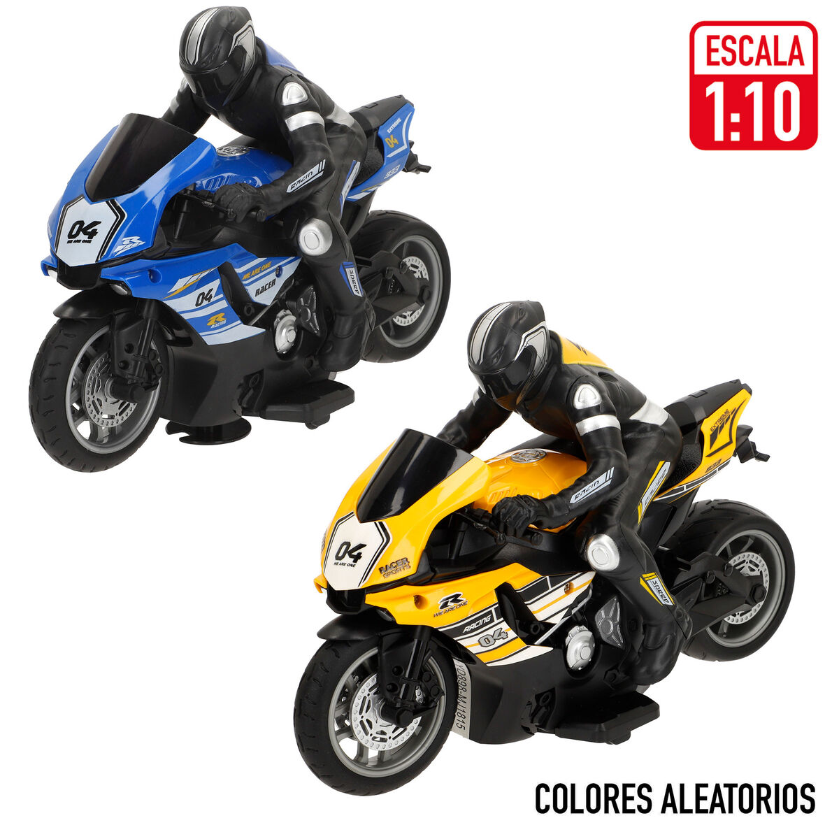 Remote control Motorbike Speed & Go (2 Units)