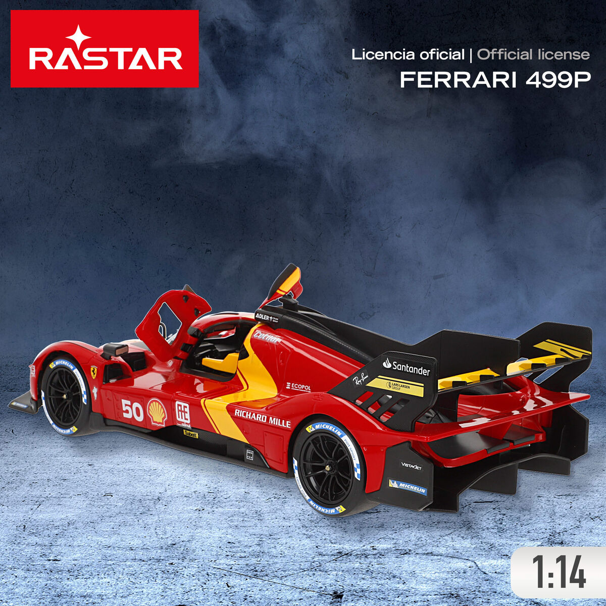 Remote-Controlled Car Ferrari 36 X 11 X 15 CM (2 Units)