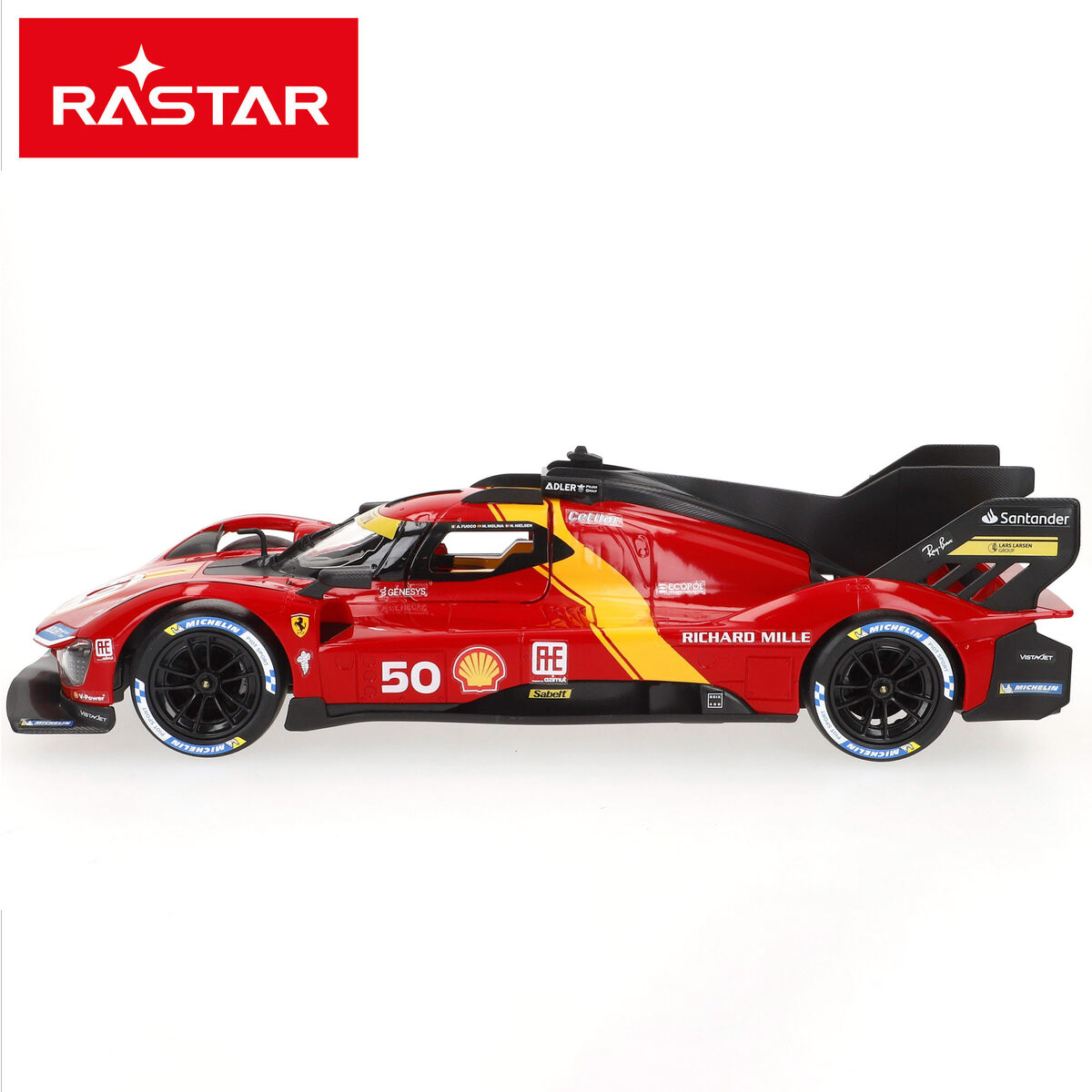 Remote-Controlled Car Ferrari 36 X 11 X 15 CM (2 Units)