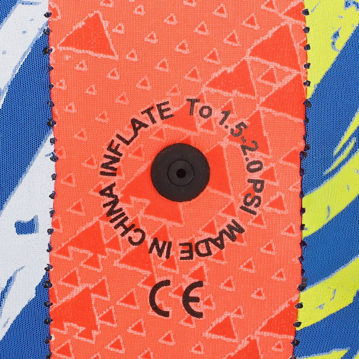 Volleyball Ball Aktive Neo Splash Yellow Blue Orange Neoprene (24 Units)