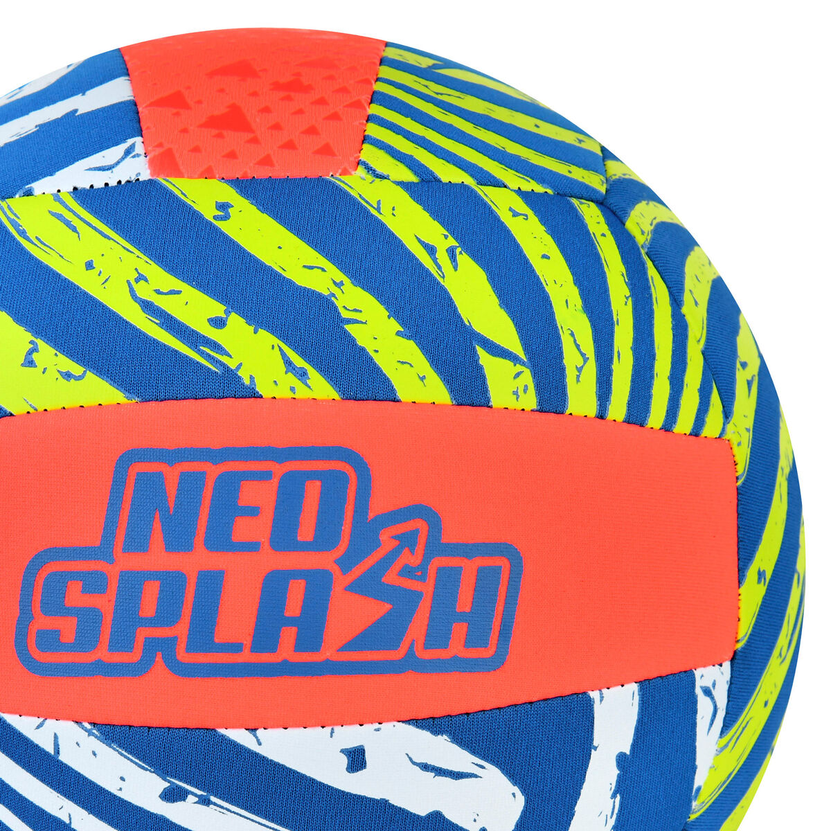 Volleyball Ball Aktive Neo Splash Yellow Blue Orange Neoprene (24 Units)