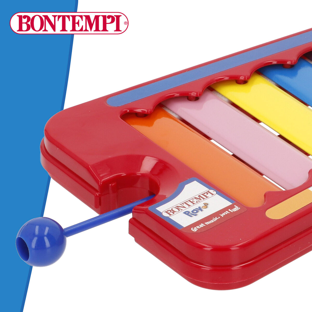 Xylophone Bontempi Metal Plastic 31 X 2 X 13 CM (6 Units)