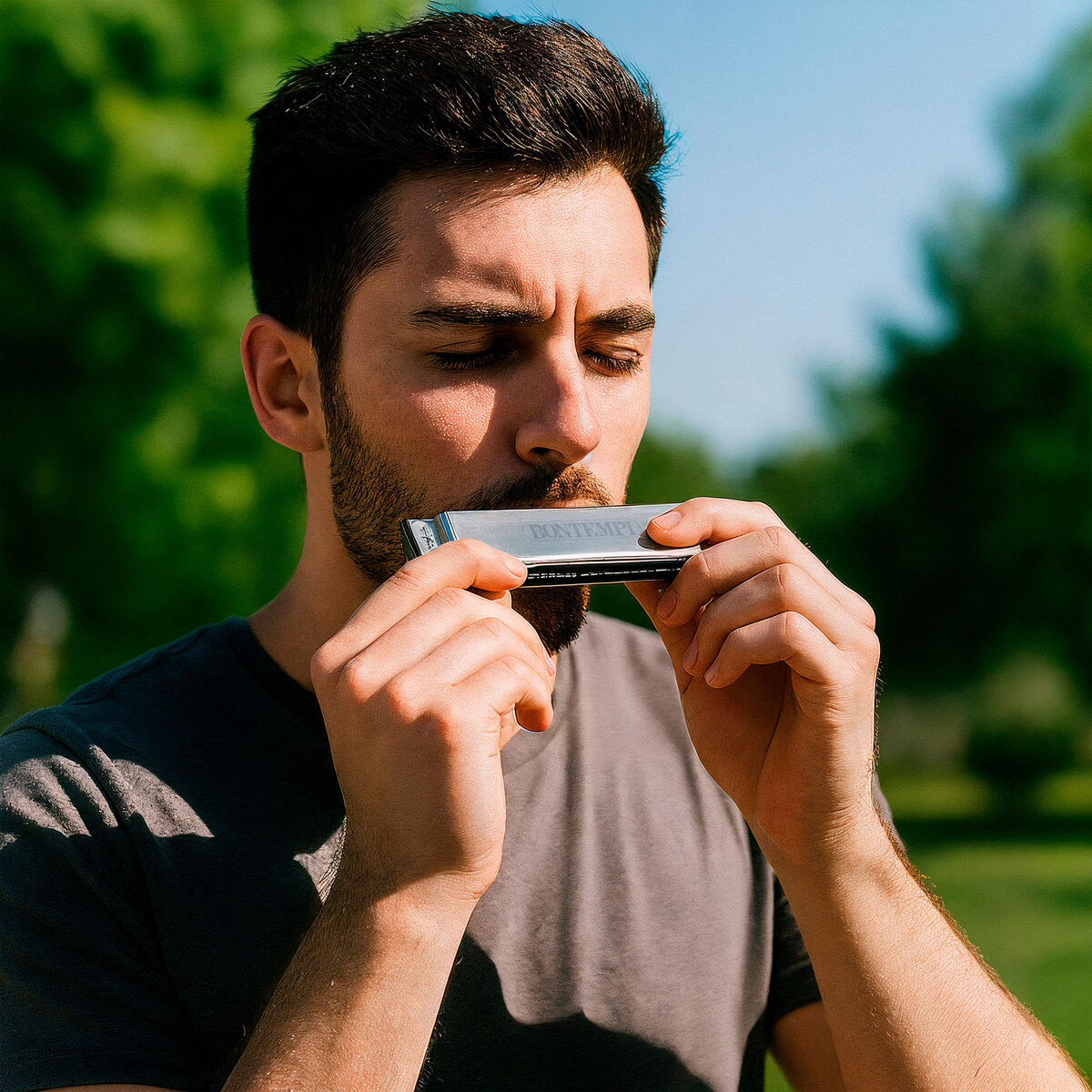 Harmonica Bontempi Metal Plastic 18 X 2 X 3 CM (12 Units)