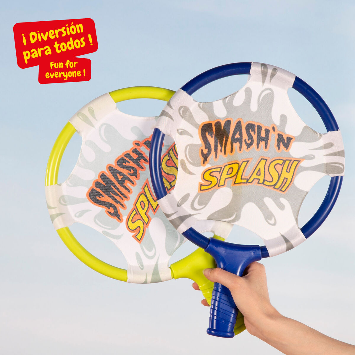 Beach Spades with Ball Colorbaby 27 X 37 X 1,5 CM (6 Units)